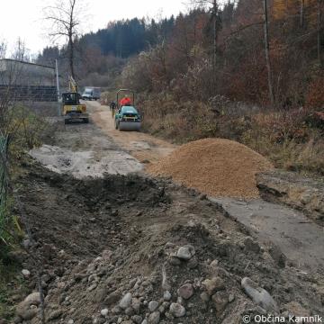 Gradnja sekundarnega vodovoda na severnem delu Smodnišnice (1)